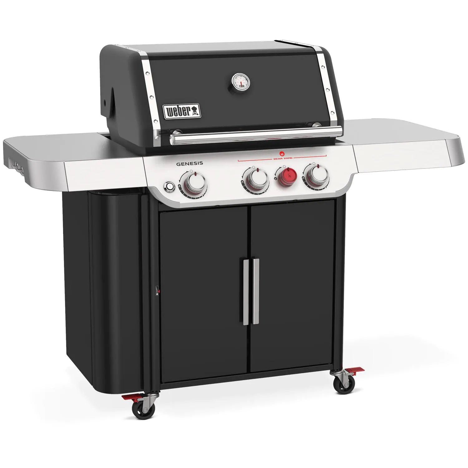 Weber Genesis SI-E-330 3-Burner Gas Grill – Stainless Steel Propane Grill with Sear & Side Burner