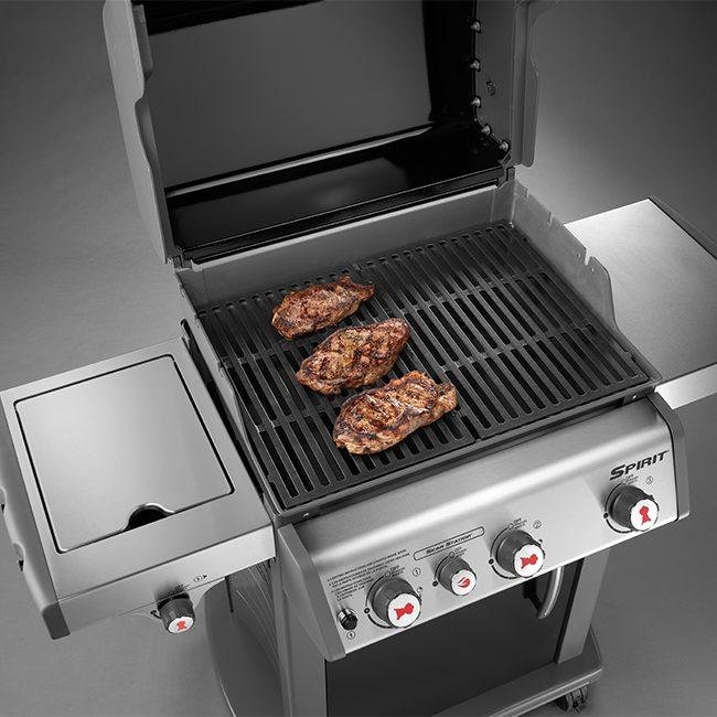 Weber Spirit E-330 3-Burner Propane Gas Grill with Side Burner – Outdoor BBQ Grill - Image 4
