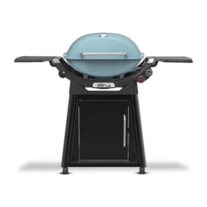 Weber Q 2800N+ Propane Gas Grill with Cart – 2-Burner Portable BBQ Grill