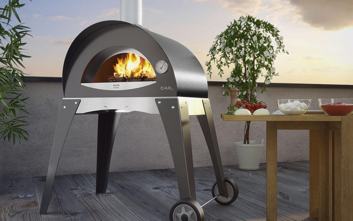 Alfa Ciao Wood Fired Pizza Oven – Outdoor Pizza Oven with Stand - Image 8