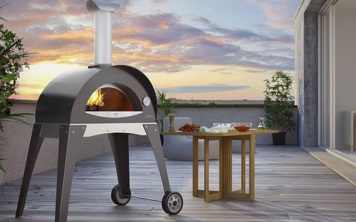Alfa Ciao Wood Fired Pizza Oven – Outdoor Pizza Oven with Stand - Image 2