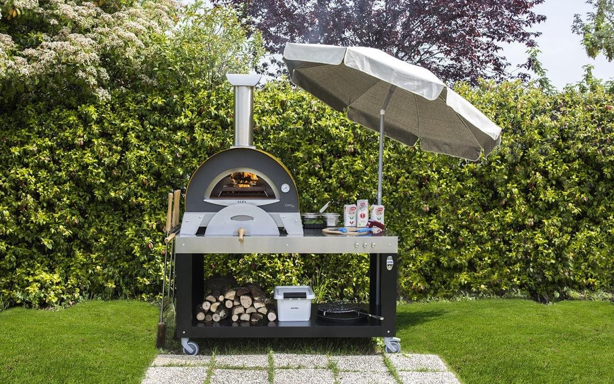 Alfa Ciao Wood Fired Pizza Oven – Outdoor Pizza Oven with Stand - Image 3