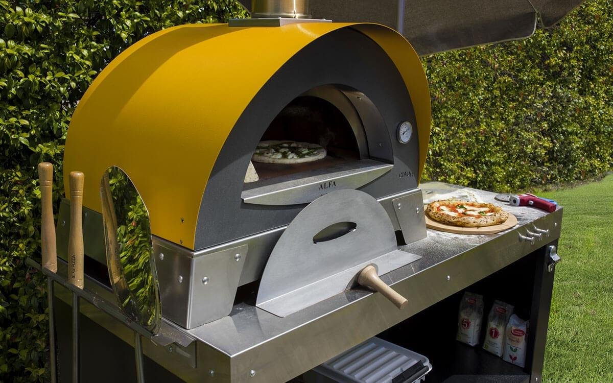 Alfa Ciao Wood Fired Pizza Oven – Outdoor Pizza Oven with Stand - Image 4