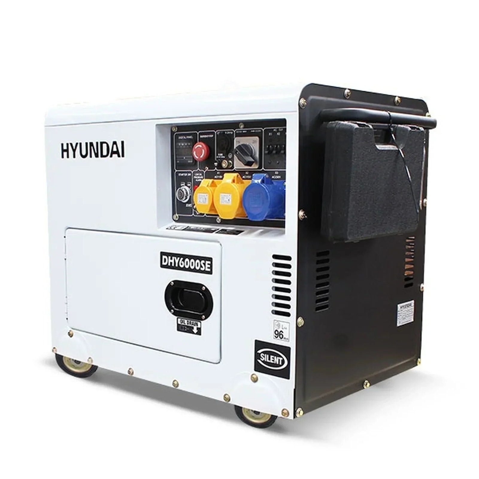 Hyundai DHY6000SE 5200W Diesel Generator – Silent Standby Generator with Electric Start & ATS Ready - Image 6