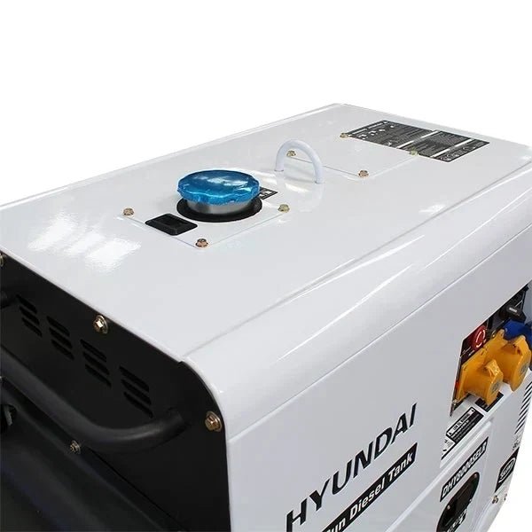 Hyundai DHY8000SELR 5800W Diesel Generator – Silent Long Run Standby Generator, 30 Hr Runtime - Image 4