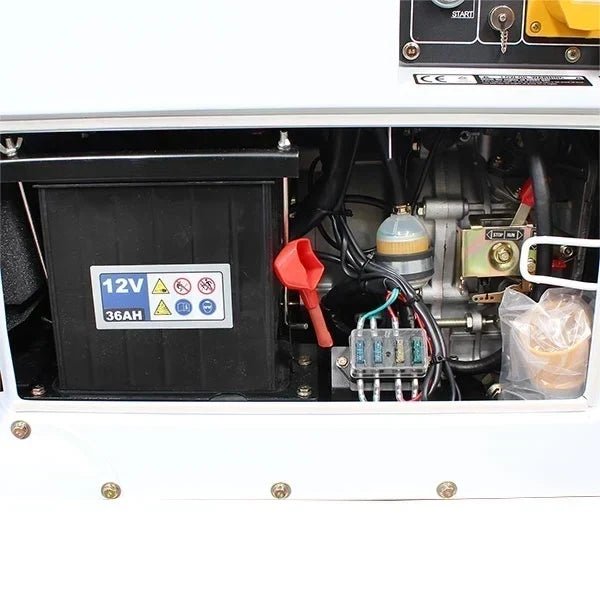 Hyundai DHY8000SELR 5800W Diesel Generator – Silent Long Run Standby Generator, 30 Hr Runtime - Image 9