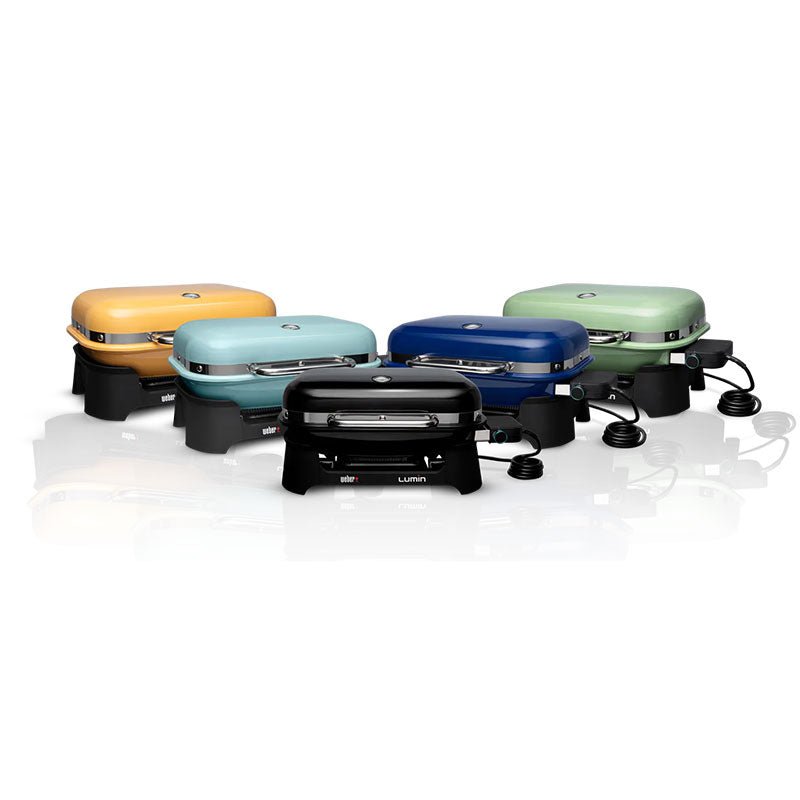 Weber Lumin Electric Grill – Compact Outdoor Electric Grill with Smoker & Steamer Function - Image 2