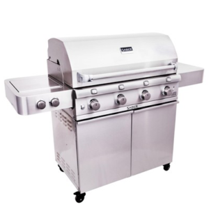 Saber Premium 4-Burner Infrared Gas Grill – Stainless Steel Propane BBQ Grill