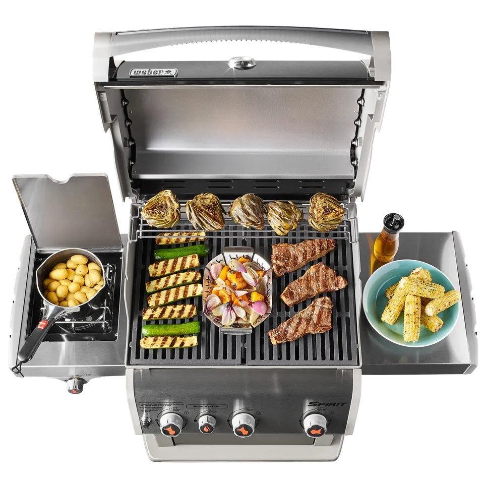 Weber Spirit E-330 3-Burner Propane Gas Grill with Side Burner – Outdoor BBQ Grill - Image 3