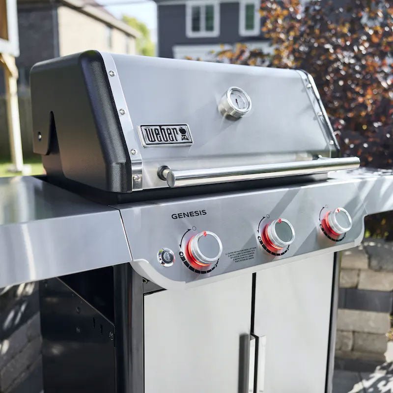 Weber Genesis S-315 3-Burner Propane Gas Grill – Stainless Steel BBQ Grill - Image 3