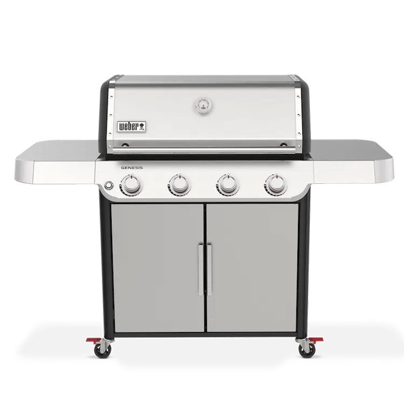 Weber Genesis S-415 4-Burner Propane Gas Grill – Stainless Steel BBQ Grill